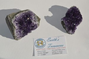 Amethyst Uruguay  Set of 2  A-76 (-1,-2)