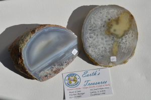 Brazilian Agates Set of 2  A-74-1,-2