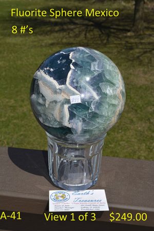 Fluorite Sphere - Mexico - A-41