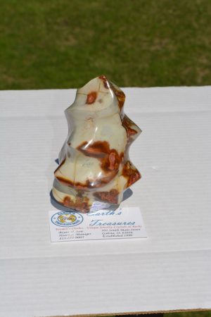 Polychrome "Flame Tower"  Jasper Madagascar  A-80
